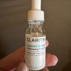 Clarityrx Glimmer Of Hope Shimmering Face Oil Replenish + Restore 15 ml